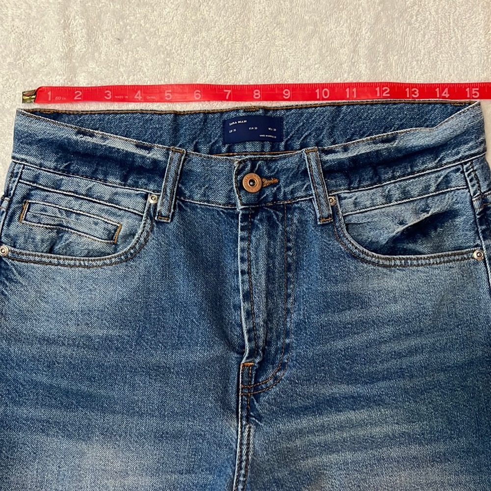 2 pair Zara Man “975” jeans men’s size 30 - Picture 9 of 13